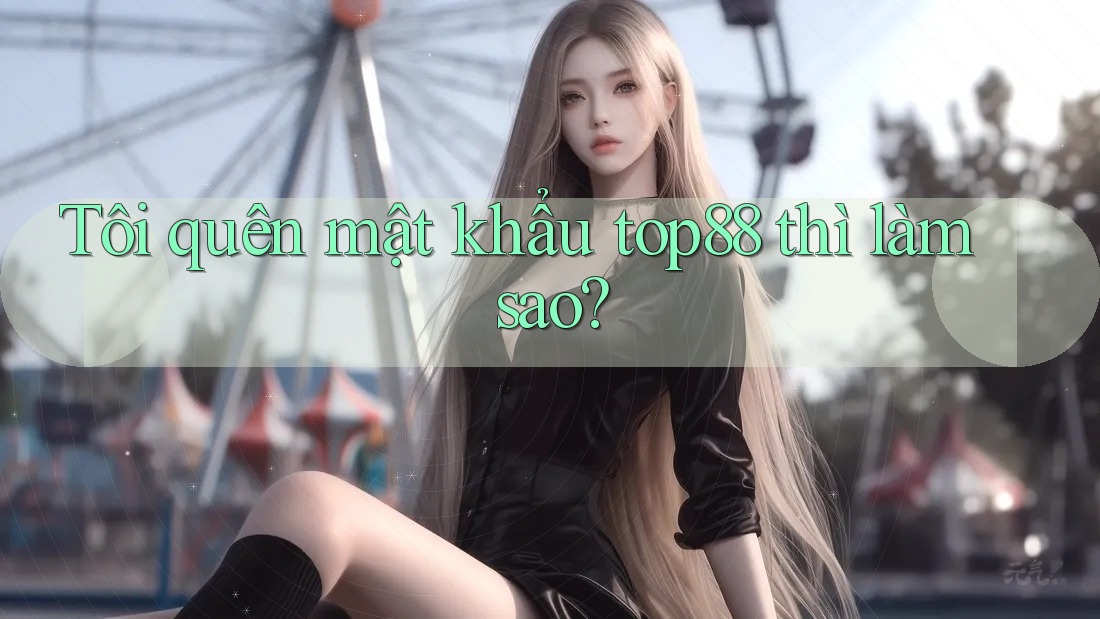 Tôi quên mật khẩu top88 thì làm sao?