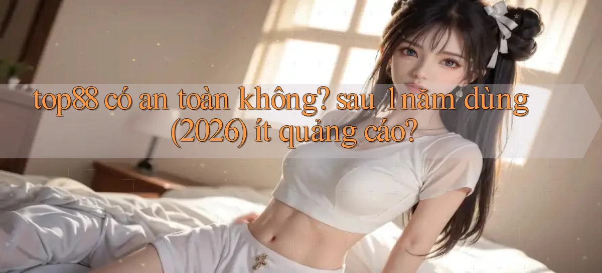 top88 có an toàn không sau 1 năm dùng (2026) ít quảng cáo