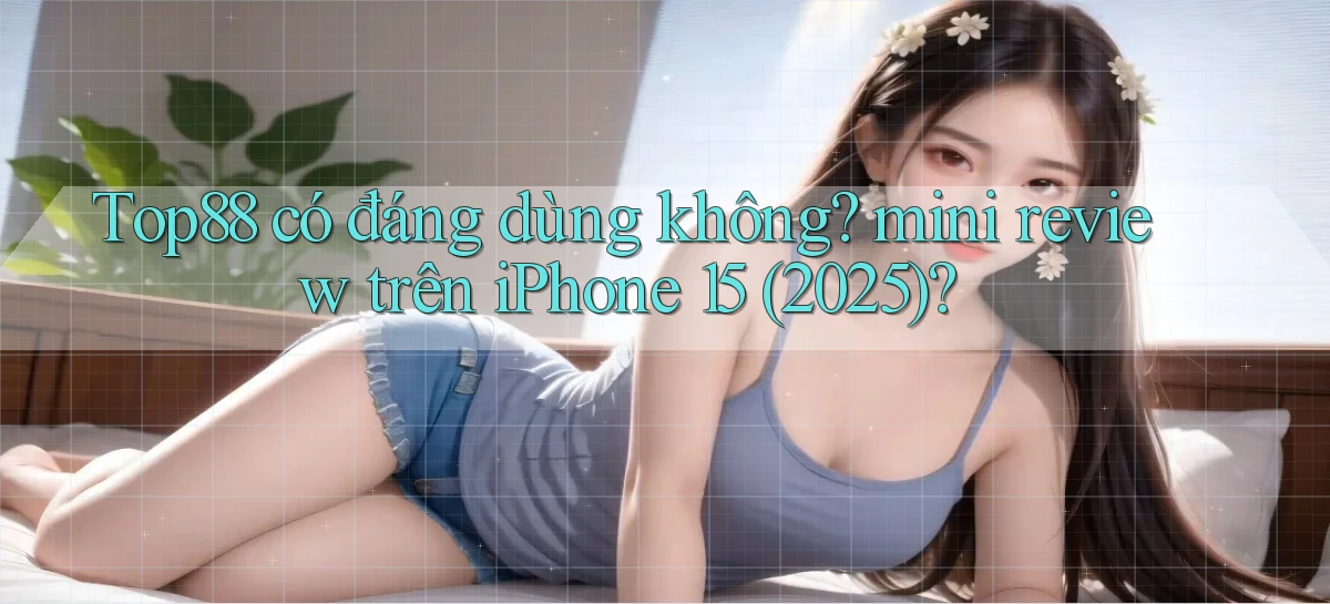 Top88 có đáng dùng không mini review trên iPhone 15 (2025)