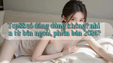 Top88 có đáng dùng không nhìn từ bên ngoài, phiên bản 2026