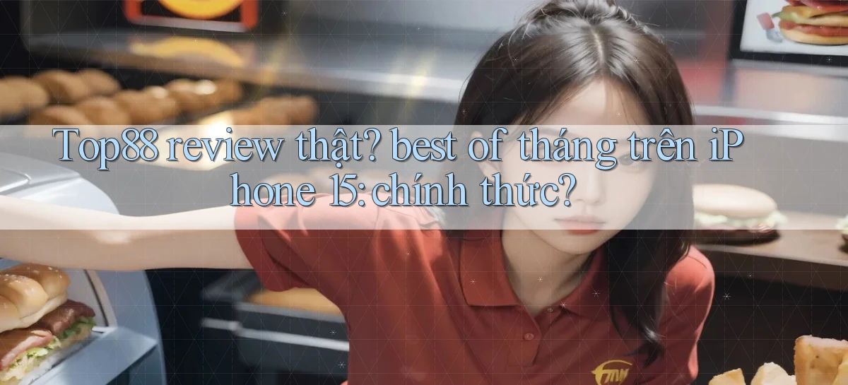 Top88 review thật best of tháng trên iPhone 15 chính thức