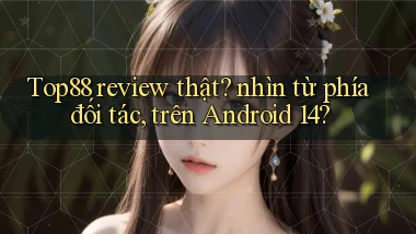 Top88 review thật nhìn từ phía đối tác, trên Android 14