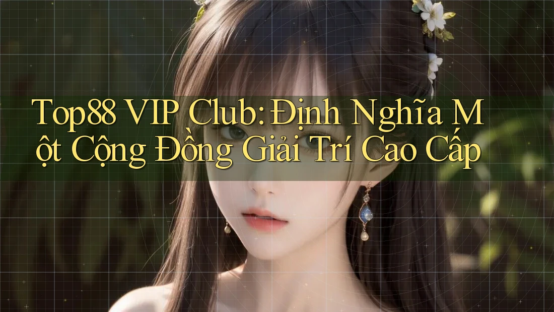 Top88 VIP Club: Định Nghĩa Một Cộng Đồng Giải Trí Cao Cấp Top88 VIP Club: Định Nghĩa Một Cộng Đồng Giải Trí Cao Cấp