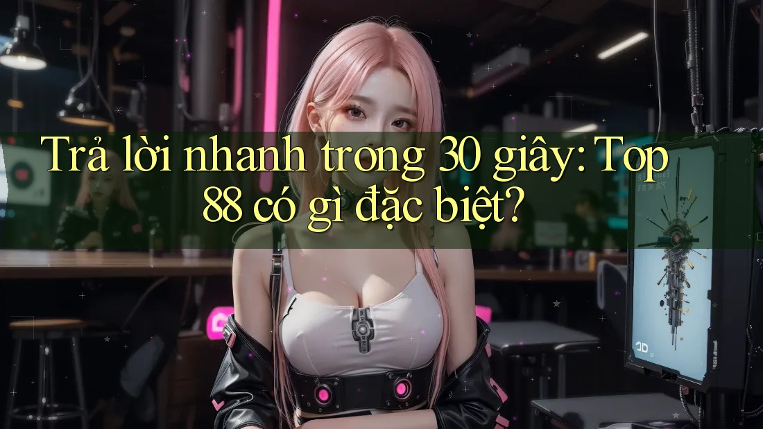 Trả lời nhanh trong 30 giây: Top88 có gì đặc biệt? Trả lời nhanh trong 30 giây: Top88 có gì đặc biệt?