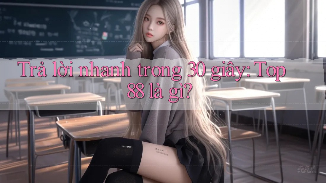 Trả lời nhanh trong 30 giây - top88 là gì? Trả lời nhanh trong 30 giây - top88 là gì?