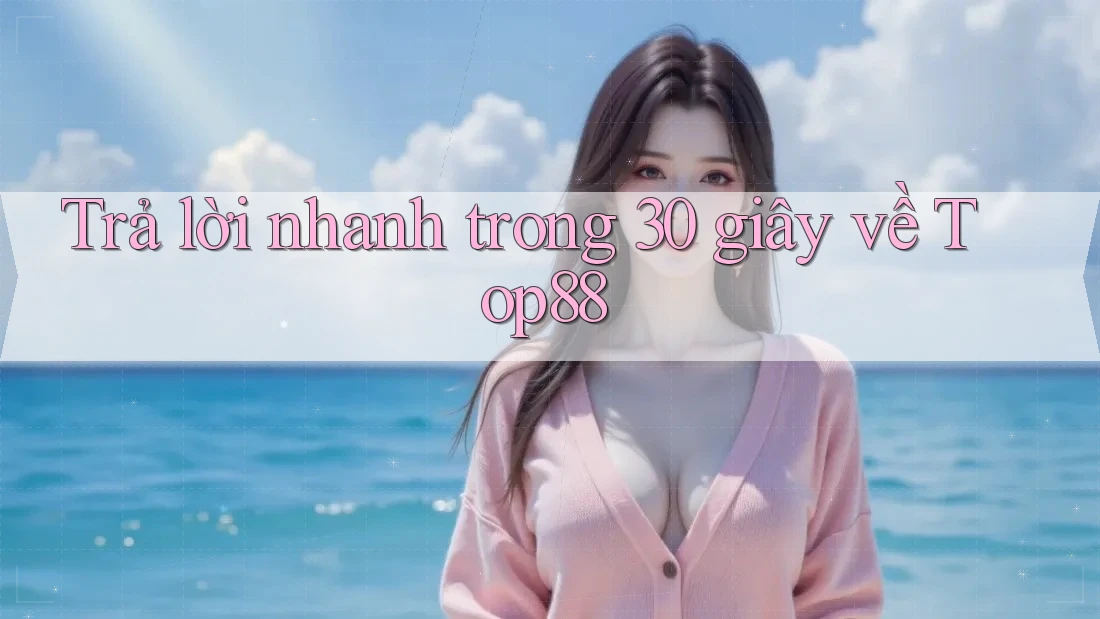 Trả lời nhanh trong 30 giây về top88