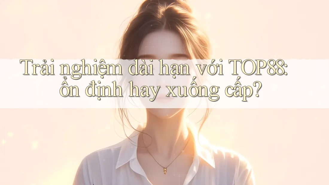 Trải nghiệm dài hạn với TOP88: ổn định hay xuống cấp? Trải nghiệm dài hạn với TOP88: ổn định hay xuống cấp?