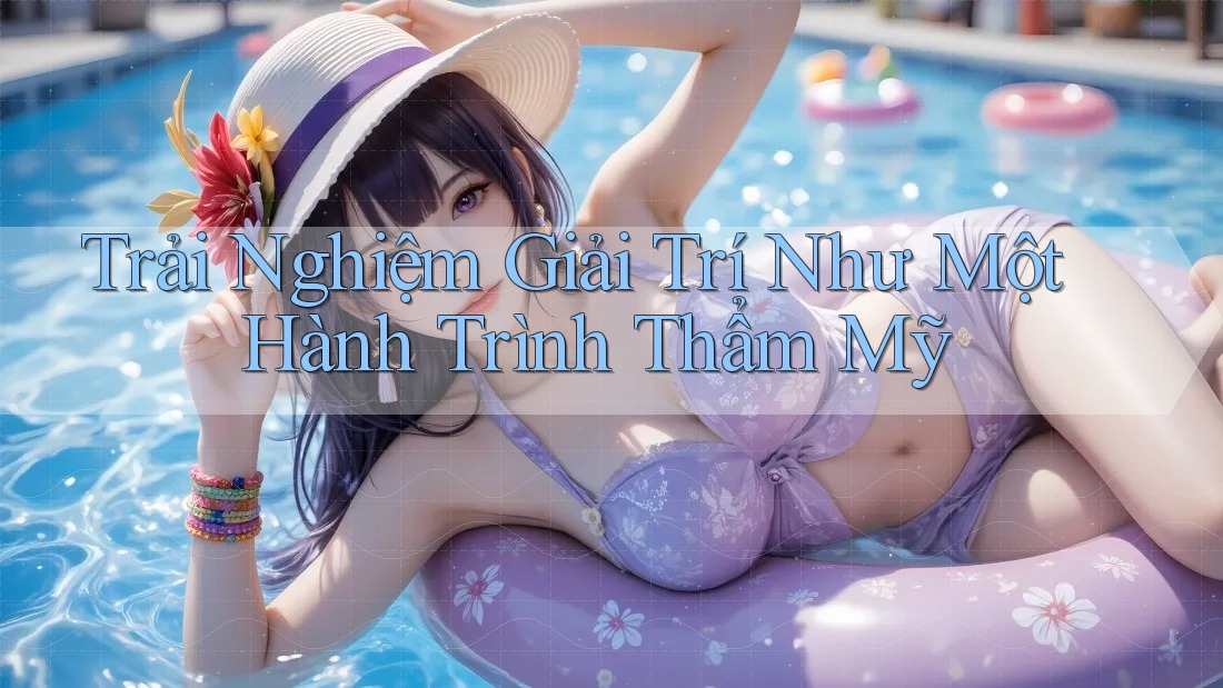 Trải Nghiệm Giải Trí Như Một Hành Trình Thẩm Mỹ Trải Nghiệm Giải Trí Như Một Hành Trình Thẩm Mỹ