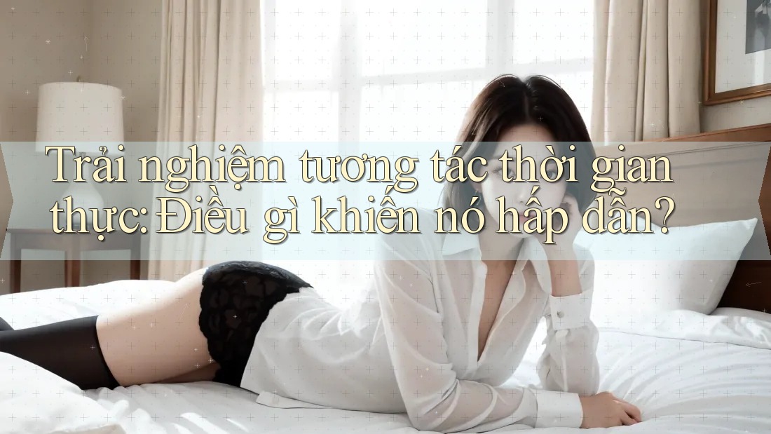 Trải nghiệm tương tác thời gian thực: Điều gì khiến nó hấp dẫn? Trải nghiệm tương tác thời gian thực: Điều gì khiến nó hấp dẫn?
