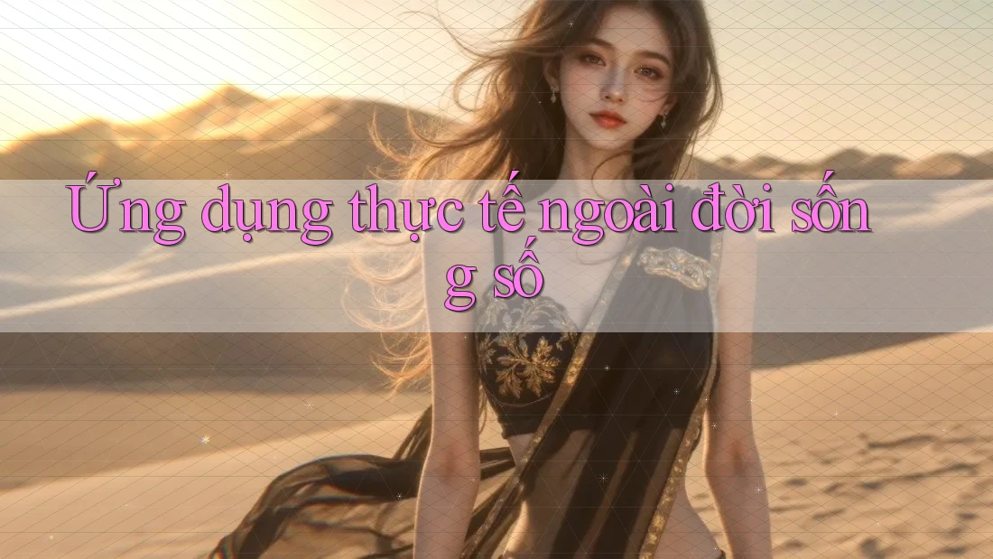 Ứng dụng thực tế ngoài đời sống số Ứng dụng thực tế ngoài đời sống số