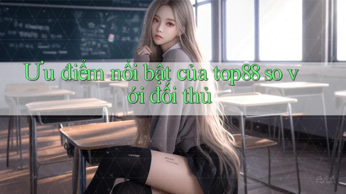 Ưu điểm nổi bật của top88 so với đối thủ Ưu điểm nổi bật của top88 so với đối thủ