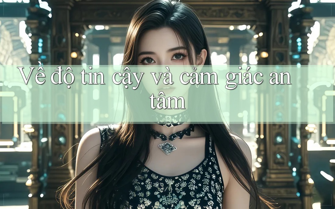 Về độ tin cậy và cảm giác an tâm Về độ tin cậy và cảm giác an tâm